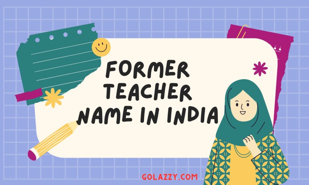 former teacher name